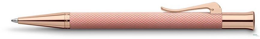 Ручка кулькова Graf von Faber-Castell Ballpoint pen Guilloche з колекції Guilloche Rose Blush, 145337 145337 фото