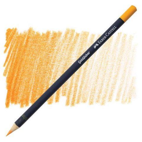 Цветной карандаш Faber-Castell Goldfaber цвет темный желтый хром №109 (Dark Chrome Yellow), 114709 114709 фото