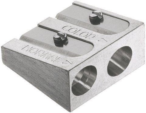 Металева стругачка для різних кутів заточування Faber-Castell sharpener for artists, без контейнера, 185710 185710 фото