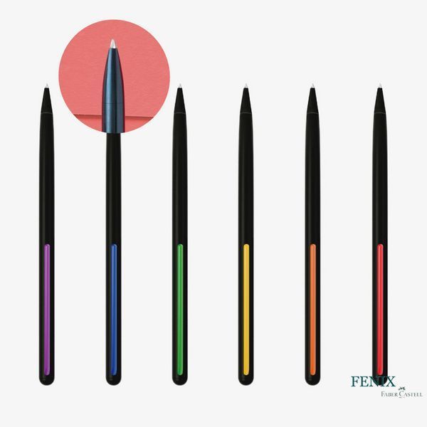 Ручка кулькова Pininfarina GrafeeX Green Ballpoint Pen, кліп зелений GFX002VE фото